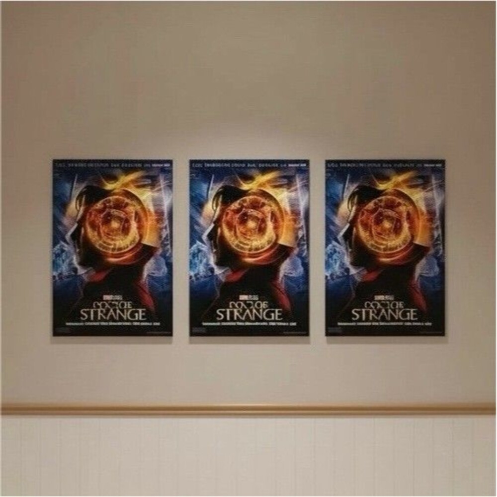 Doctor Strange Marvel Unframed Poster Set Comic Book Movie Wall Art
